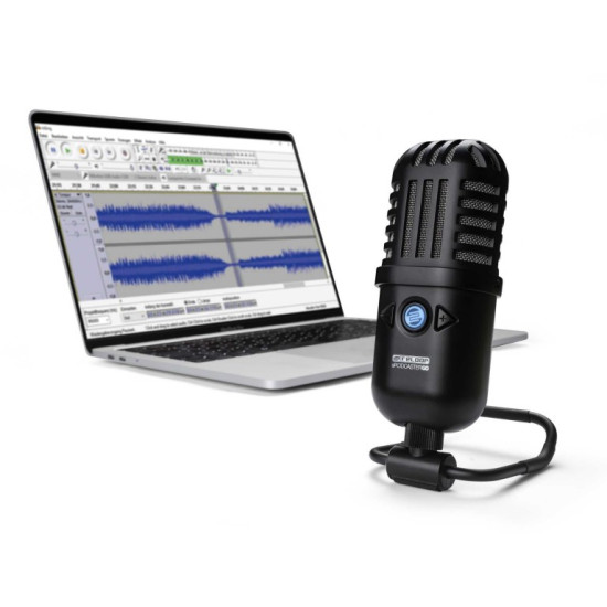 Reloop sPodcaster Go-USB Microphone For Streamers and Podcasters
