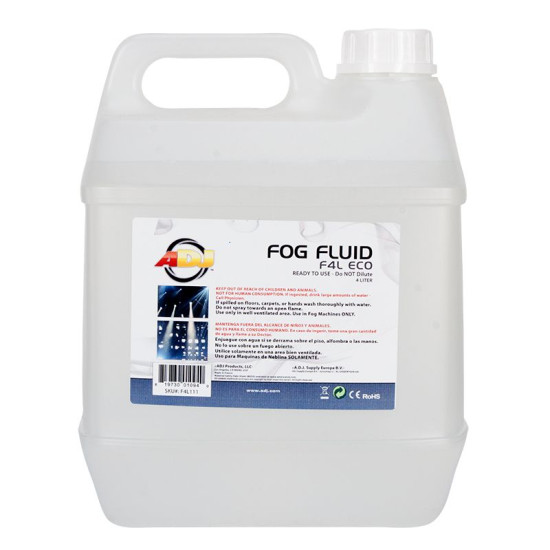 ADJ Fog Juice F4L ECO, (4 Liter)