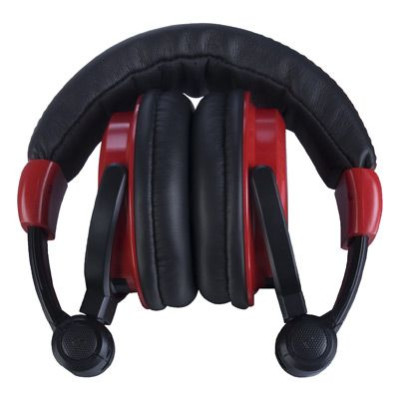 American Audio HP 550 Over Ear DJ Headphones (Lava Red)