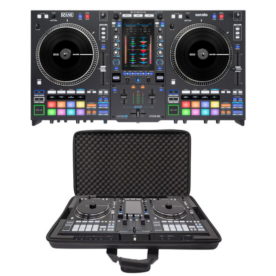 Bundle- RANE SYSTEM ONE All-in-One Standalone Motorized DJ System W/ Magma CTRL Case