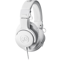 Audio-Technica ATH-M20x Wired Over-Ear Headphones, White Audio-Technica ATH-M20x Wired Over-Ear Headphones, White