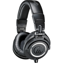Audio-Technica ATH-M50x Wired Over-Ear Headphones, Black Audio-Technica ATH-M50x Wired Over-Ear Headphones, Black