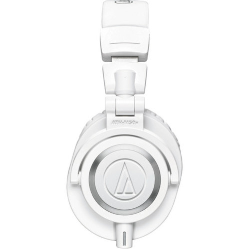 Audio-Technica ATH-M50x Wired Over Ear Headphones, White