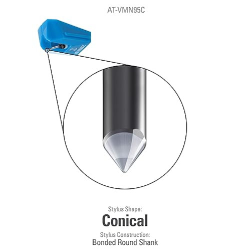 Audio-Technica AT-VMN95C Conical Stylus for VM95 Cartridges