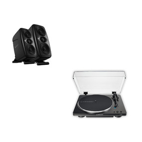 Deal Of The Week 06/02/2025- Audio Technica LP70x With IK Multimedia monitors (BLACK)