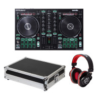 Bundle: Roland DJ-202 DJ Controller with DJ202 Flight Case and Headphones Bundle: Roland DJ-202 DJ Controller with DJ202 Flight Case and Headphones