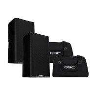 Deal Of The Week- QSC K12.2 Active 12-inch 2000 Watt Loudspeaker Pair with 2 FREE K12 Totes