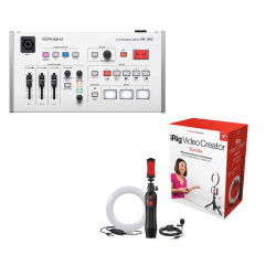 Bundle- Roland VR-1HD A/V Mixer/Interface With IK Multimedia iRig Video Streaming Kit Bundle- Roland VR-1HD A/V Mixer/Interface With IK Multimedia iRig Video Streaming Kit