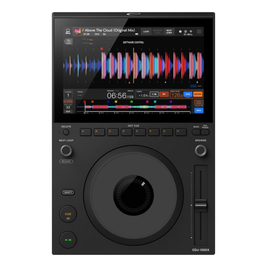 AlphaTheta CDJ-1500X Compact High-Resolution Professional DJ Player