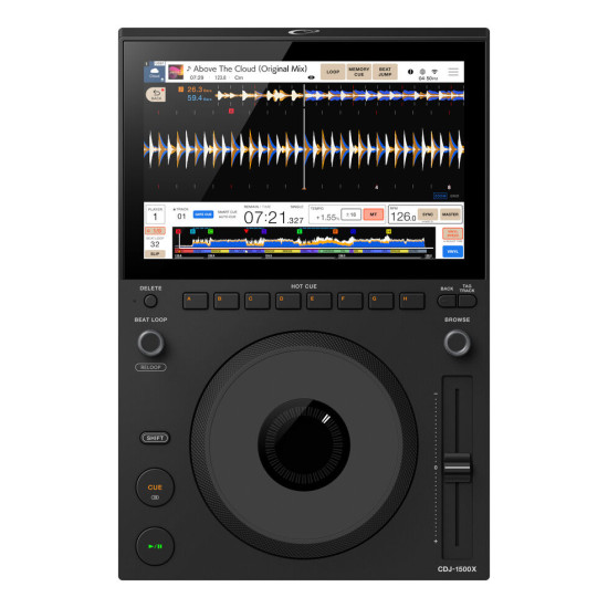 AlphaTheta CDJ-1500X Compact High-Resolution Professional DJ Player