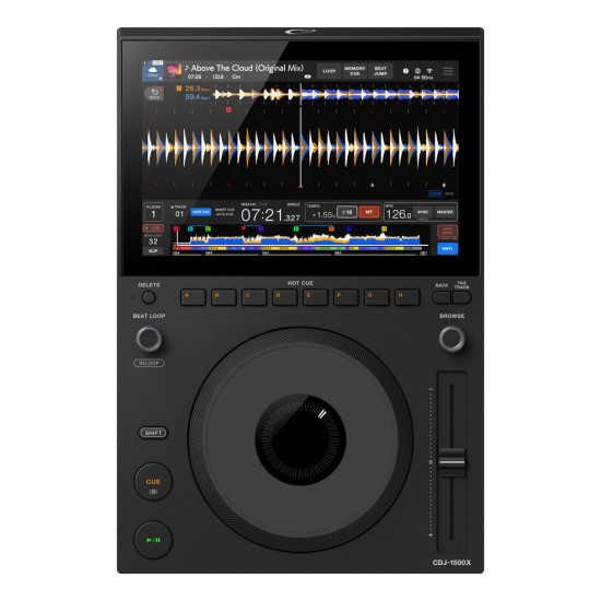 AlphaTheta CDJ-1500X Compact High-Resolution Professional DJ Player