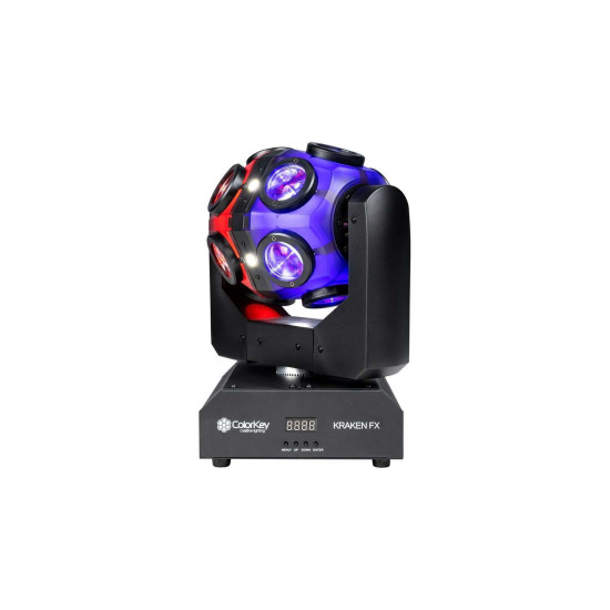 ColorKey Kraken FX Quad-Color LED Rotating Sphere Lighting Effect