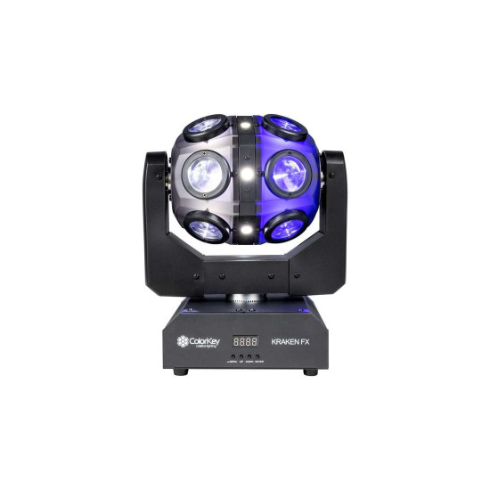 ColorKey Kraken FX Quad-Color LED Rotating Sphere Lighting Effect