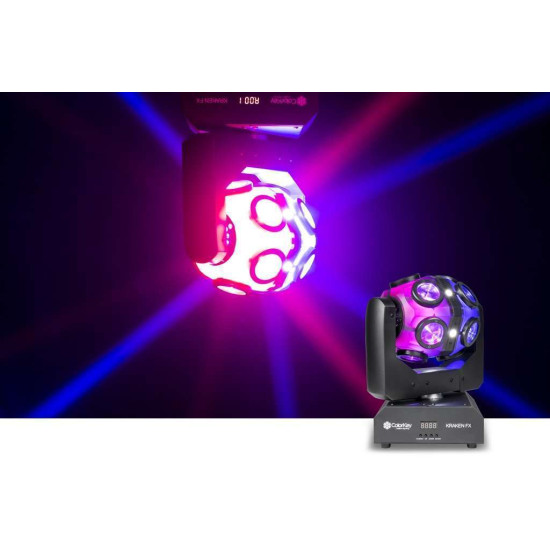 ColorKey Kraken FX Quad-Color LED Rotating Sphere Lighting Effect