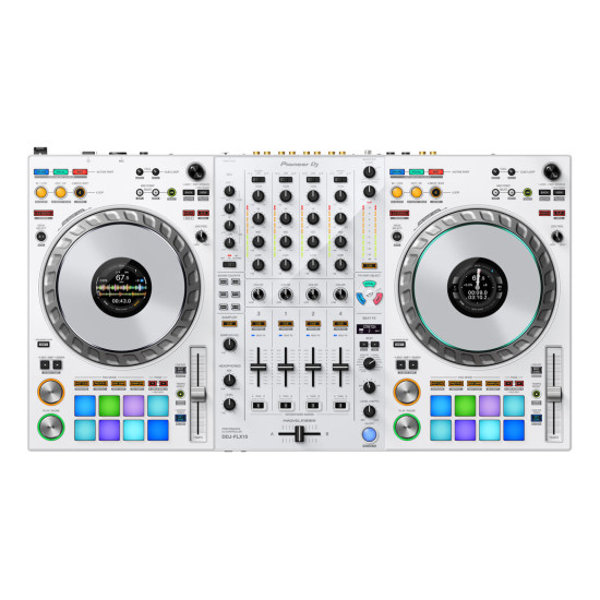 Pioneer DDJ-FLX10-W 4-Channel DJ Controller for Rekordbox DJ and Serato DJ Pro (Limited Edition) Pioneer DDJ-FLX10-W 4-Channel DJ Controller for Rekordbox DJ and Serato DJ Pro (Limited Edition)
