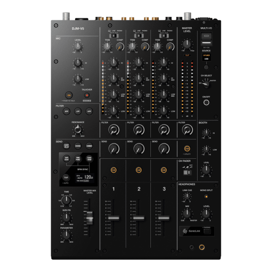 AlphaTheta DJM-V5 3-channel DJ Mixer