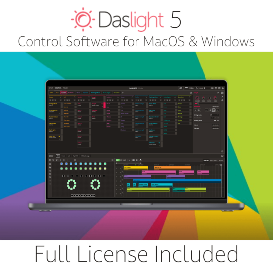 Daslight DVC Gold 1024-Channel DMX Interface