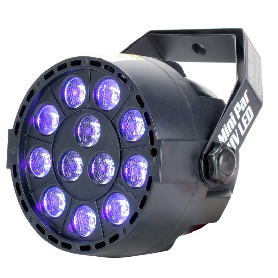 Eliminator Mini PAR UV LED Black Light