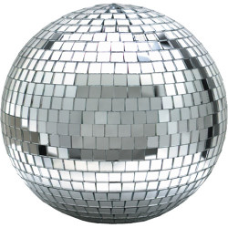 Eliminator Disco Mirror Ball, 12-inch Eliminator Disco Mirror Ball, 12-inch