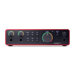 Focusrite Scarlett 2i2 4th Generation USB Audio Interface