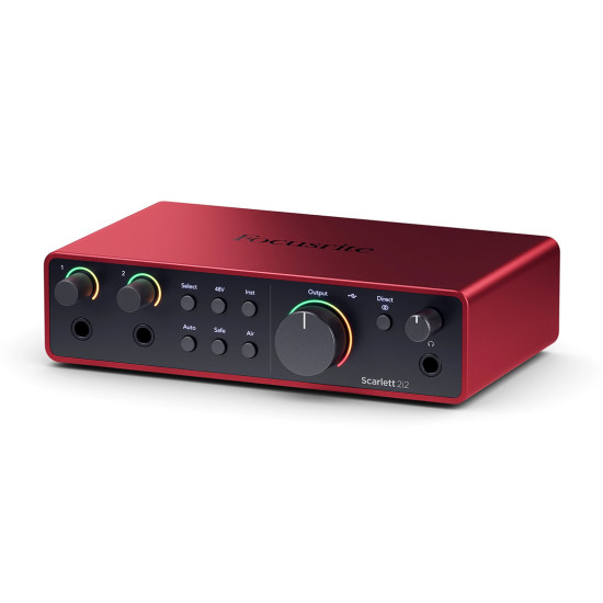 Focusrite Scarlett 2i2 4th Generation USB Audio Interface