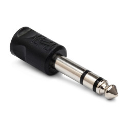 Hosa Adaptor, 3.5 mm TRS to 1/4 in TRS Hosa Adaptor, 3.5 mm TRS to 1/4 in TRS