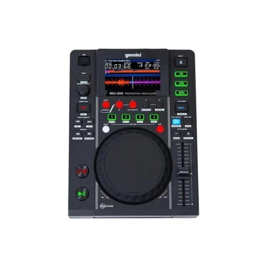Gemini MDJ-600 CD and USB Media Player Gemini MDJ-600 CD and USB Media Player