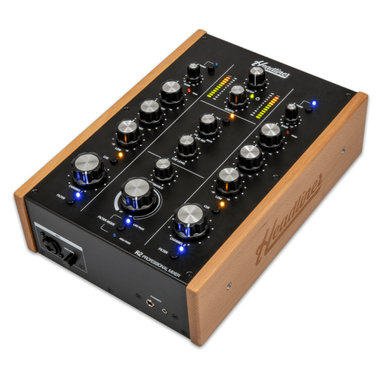 Headliner R2 2-Channel Rotary DJ Mixer HL90100 Headliner R2 2-Channel Rotary DJ Mixer HL90100