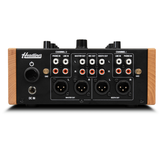 Headliner R2 2-Channel Rotary DJ Mixer HL90100 Headliner R2 2-Channel Rotary DJ Mixer HL90100