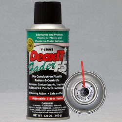 DeoxIT Fader F5 Spray Lubricant, 5oz Can DeoxIT Fader F5 Spray Lubricant, 5oz Can