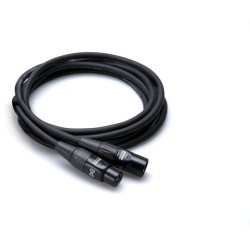 Hosa Pro Microphone Cable, REAN XLR3F to XLR3M, 10 ft