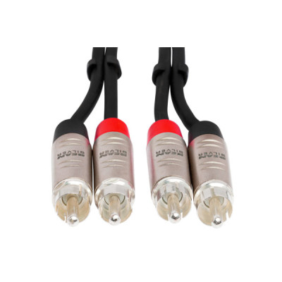 Hosa Pro RCA Cable With REAN Silver Connectors, 50ft 