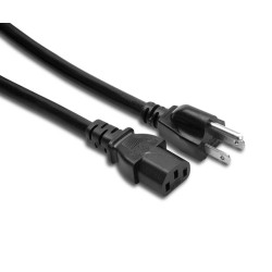 Hosa PWC-450 Universal IEC Grounded Power Cable, 14 AWG, 50ft