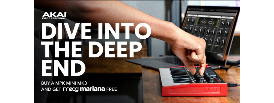 MPK Mini MK3 With Free Moog Mariana Plug-in