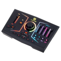 M-Audio M-Game RGB DUAL USB Streaming Mixer/Interface with LED Lighting, Voice FX, and Sampler M-Audio M-Game RGB DUAL USB Streaming Mixer/Interface with LED Lighting, Voice FX, and Sampler