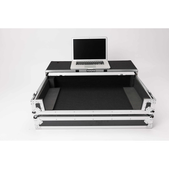 Magma DJ-Controller Workstation Rane Four Flight Case with Wheels