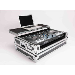 Magma DJ-Controller Workstation Rane Four Flight Case with Wheels Magma DJ-Controller Workstation Rane Four Flight Case with Wheels