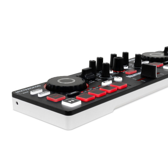 Numark MixTrack Go Ultra-Portable 2-Deck DJ Controller with Stems Control