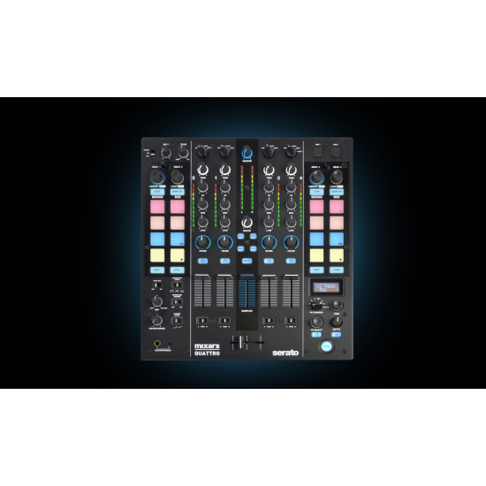 Mixars Quattro 4-Channel Mixer for Serato DJ Mixars Quattro 4-Channel Mixer for Serato DJ
