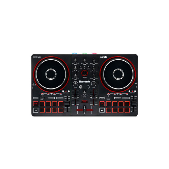 Numark Party Mix III DJ Controller with Built-In Light Show