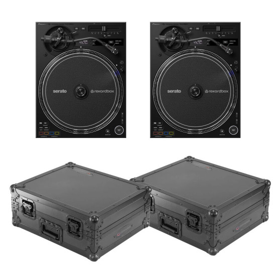 Bundle-Pioneer PLX-CRSS12 Professional Digital/Analog Hybrid Turntable W/ ODY Crss/1200 BL