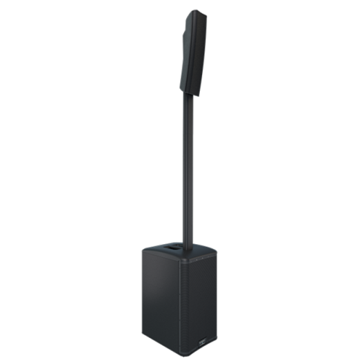 QSC KC12 Active 12" 3-Way Column Loudspeaker System with Bluetooth (Black)