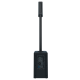 QSC KC12 Active 12" 3-Way Column Loudspeaker System with Bluetooth (Black)