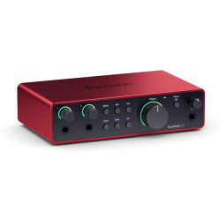 Focusrite Scarlett 2i2 Studio USB-C Audio Interface with Microphone and Headphones (4th Generation)