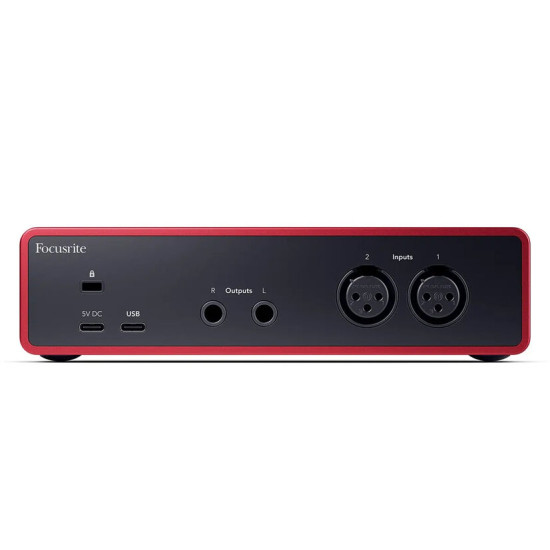 Focusrite Scarlett 2i2 Studio USB-C Audio Interface with Microphone and Headphones (4th Generation)