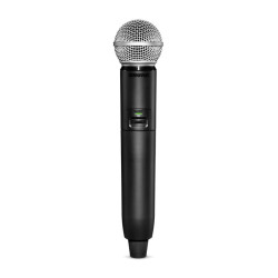 Shure GLXD24+/SM58-Z3 Dual Band Digital Wireless Handheld System With SM58 Microphone