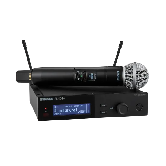 Shure SLX-D24+/58 Digital Wireless System