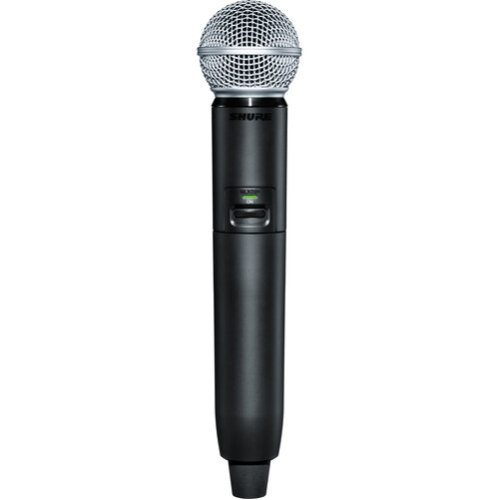 Shure GLXD24+/SM58-Z3 Dual Band Digital Wireless Handheld System With SM58 Microphone
