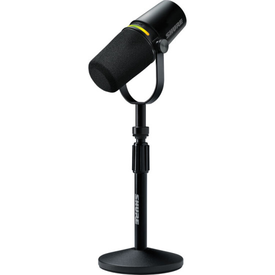 Shure MV7+ Podcast Kit With Gator Desktop Stand