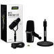 Shure MV7+ Podcast Kit With Gator Desktop Stand